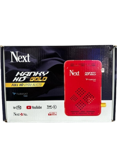 Next Kanky Gold USB Wi-Fi Destekli Full HD Uydu Alıcısı