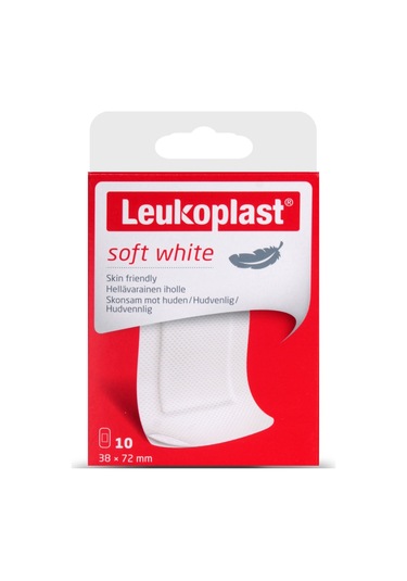 Leukoplast Soft White 38X72 Mm 10 Adet Yara Bandı