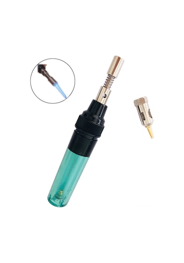 Konesam 4-1 Portatif Gazlı Üç İşlevli Ütü: Kıyafet Ütüleme, Gofret Pişirme Ve Saç Düzleştirme Eğimli Uç Aksesuarı