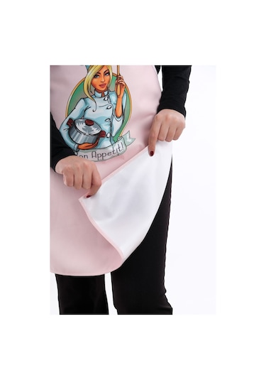 Beautiful Sıvı Geçirmez Su Geçirmez Mutfak Önlüğü Çok Renkli