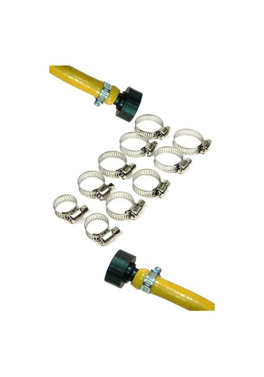 10 Parça Hortum Kelepçesi Seti - 9084533165871do Çok Renkli