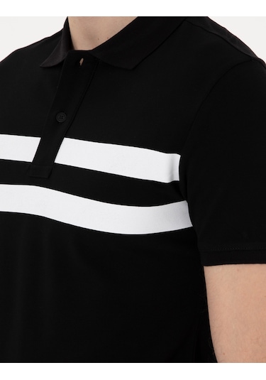 Pierre Cardin Erkek Siyah Tişört 50310154-vr046 Siyah