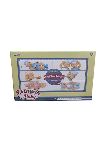 40 Cm Dilayba Baby Aksesuarlı Gerçek Yüzlü Et Bebek 9992