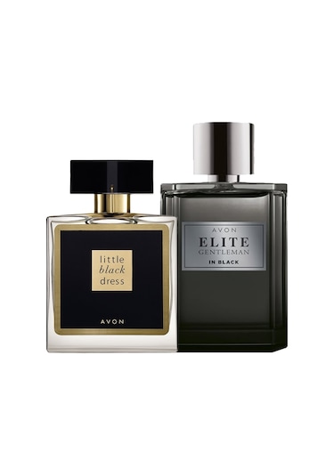 Avon Elite Gentleman In Black Erkek Parfüm ve Little Black Dress Kadın Parfüm Seti