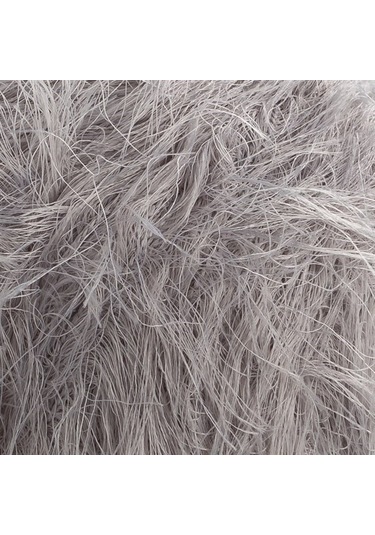 Loren Luna Tavşan Tüyü Açık Gri El Örgü İpi - R080 - 34004