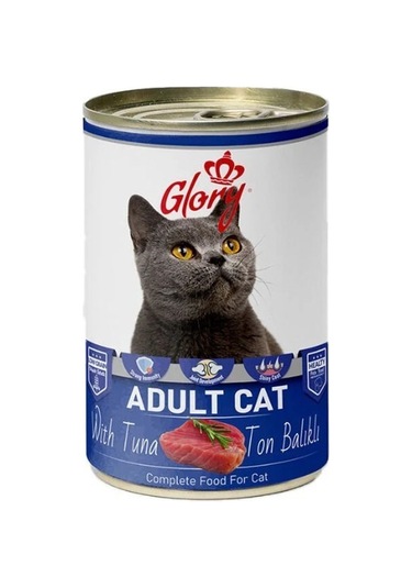 12x400 Gram Glory Parça Etli Karışık Kedi Konservesi