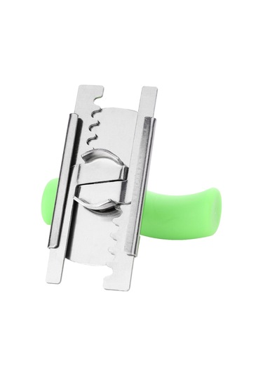 Jokmae Paslanmaz Çelik Kavanoz Açacağı - Her Boyuta Uygun, Yeşil Ve Gümüş Diğer