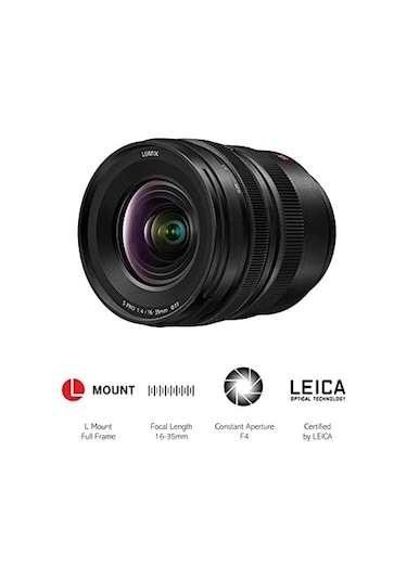 Panasonic Lumix S Pro 16-35mm F4, Panasonic İn L-mount Full Frame S-r1635e