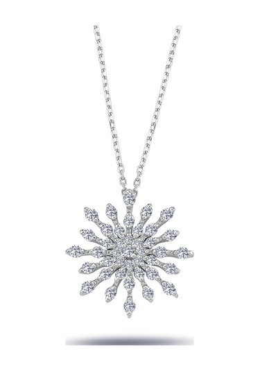 Lova Pırlanta Büyük Kar Tanesi Kolye - 2040167