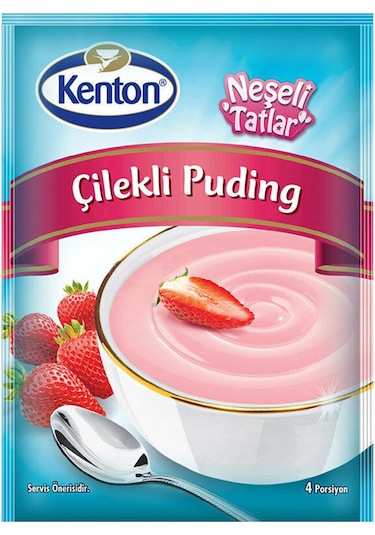Puding Neşeli Tatlar Çilekli 100 Gr