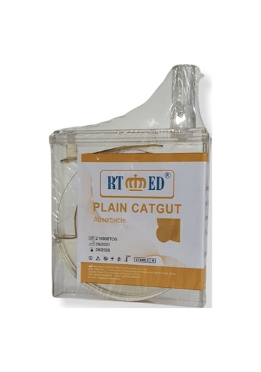 Rtmed Plain Kaset Katküt Usp No 4 2 Metric 50 M