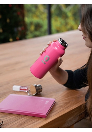 Espressolab Pembe Metal Suluk 500 Ml No:54 Pembe