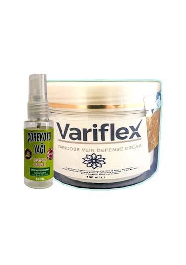 Variflex Bacak Bakımı Kremi 100 Ml + Çörek Otu Yağı 30 Ml