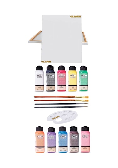 Artdeco Akrilik Boya 140 Ml Başlangıç Seti + 35x50 Tuval