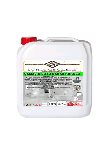 Strong&Clean Çamaşır Suyu Bahar Kokulu 5 KG