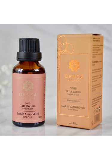 Densa Essential  Saf Tatlı Badem Yağı Soğuk Sıkım 30 ML