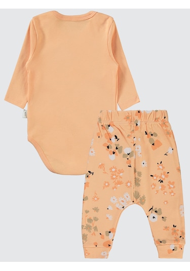 Civil Baby Kız Bebek 3'lü Takım 6-18 Ay Somon SOMON