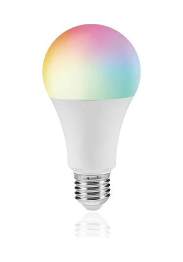 E27 9w Akıllı Ampul Rgb+sıcak+soğuk Işık, Akıllı Telefon İle Kontrol, Işık Ayarlama Ve Zamanlama, Tuya Wifi, 90-250v Geniş Voltaj