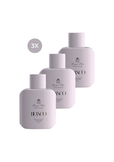 Royal Club De Polo Barcelona Blanco Kadın Parfüm EDP 3 x 50 ML