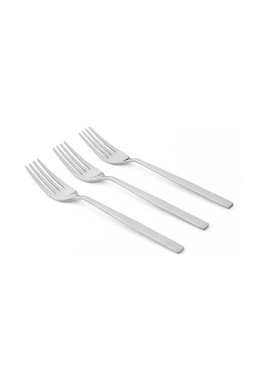 Aryıldız Blanka 3 Parça Vakumlu Tatlı Çatalı Inox