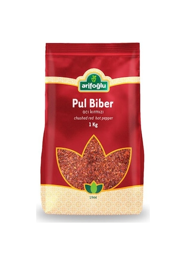 Arifoğlu Kırmızı Acı Pul Biber 1 KG