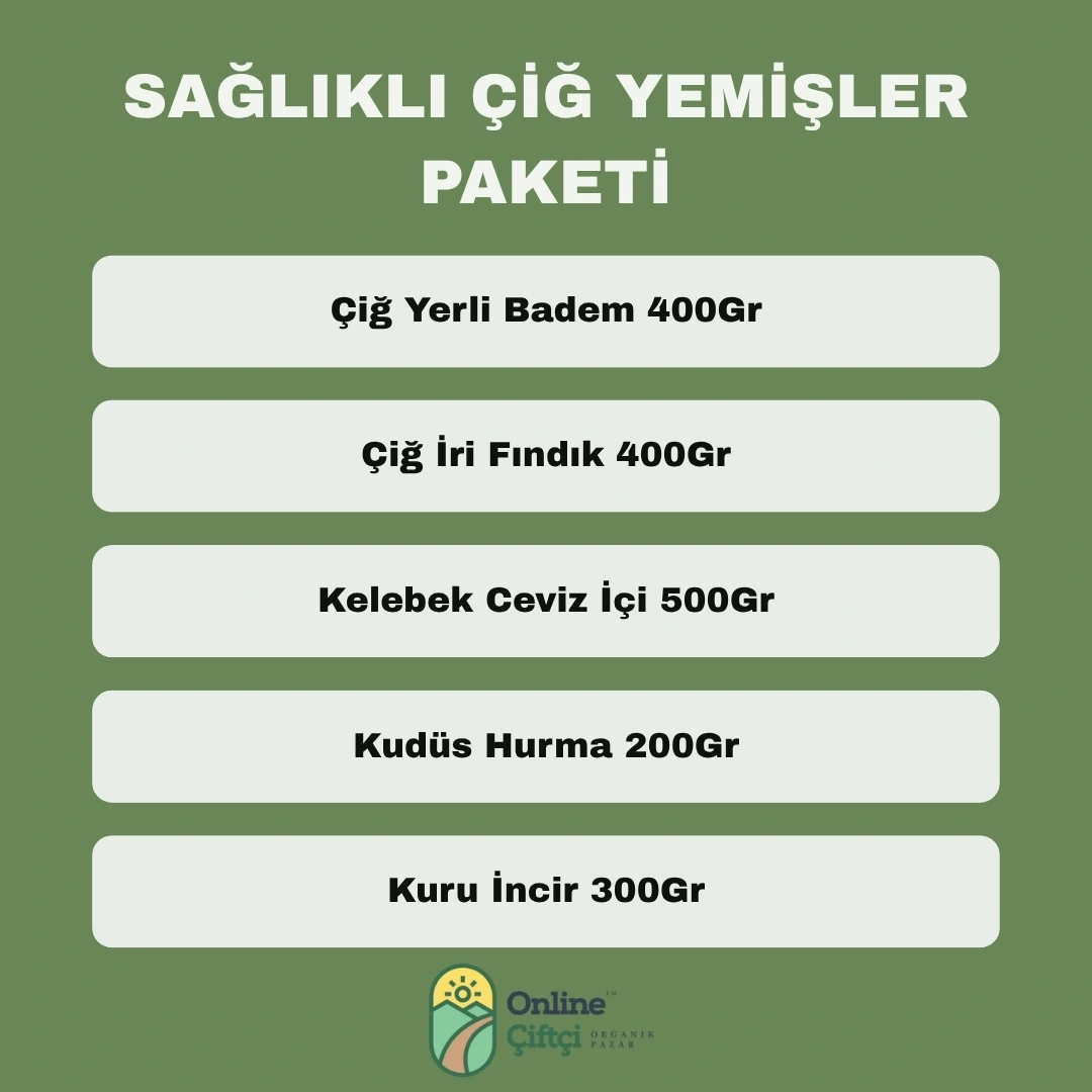 Online Çiftçi Atıştırmalık Seti 5'li
