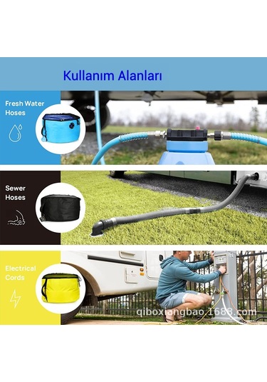 Snapbuy Karavan Bagaj Düzenleme Çantası Aksesuar Kılıfı Yeşil