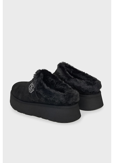 Guess Bayan Terlik Flfdoc Esu06 Black Siyah Siyah