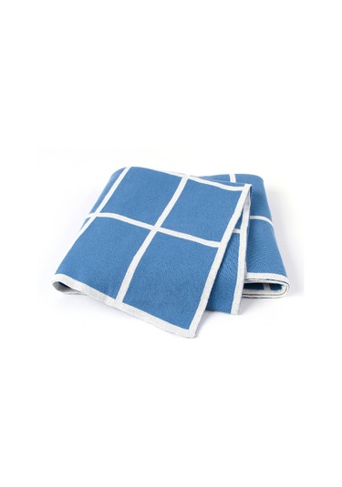 Sones Yumuşak Kundak Örtüsü Yenidoğan Kanepe Yatak Örtüsü Kot Mavisi Mavi