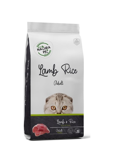 Eco Natura Pet Kuzu Etli ve Pirinçli Yetişkin Kedi Maması 1500 G