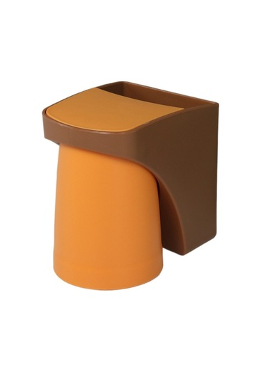 Westworld Yuvarlak Duvara Monte Tuvalet Fırçası Ve Buzlu Cam Tuvalet Fırçalığı Ahşap