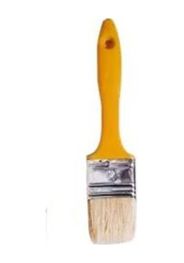 Plastik Saplı Kestirme Fırçası Boya Fırçası 2 No