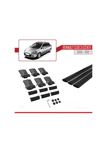 Renault Clio 3 Estate 2005-2012 Arası İle Uyumlu Fly Model Ara At