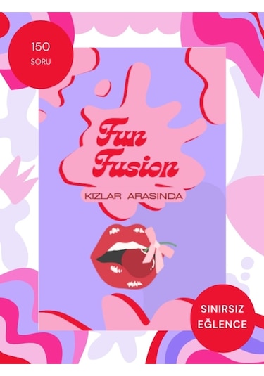 Fun Fusion Kızlar Arasında Kart Oyunu Parti Oyunu