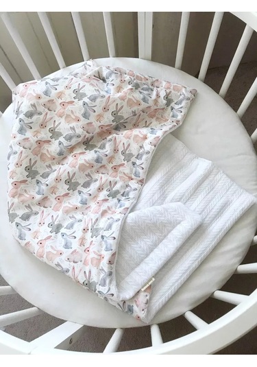 Magkij Krolik Yenidoğan Bebek İçin Battaniye 218744682 Beyaz