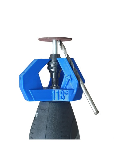 Dremel Uyumlu 3 Açılı Matkap Ucu Bileme Aparatı