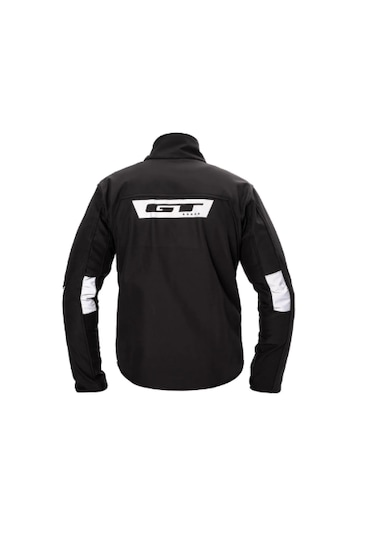Motofit-emporium Gt Softshell Motorcu Montu Siyah Dar Kesim