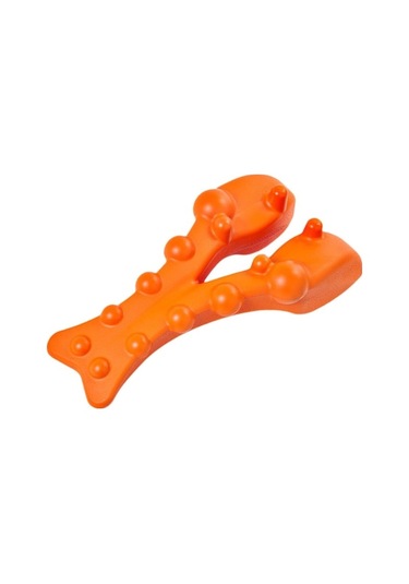 Trendooze Turuncu Homyl Yatak Ofis Mat Yoga İçin Boyun Germe Masajı Derin Doku Turuncu