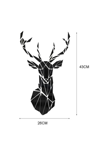 Suntek Akrilik Geyik Ayna Fayans Duvar Sticker Çıkartması Ev