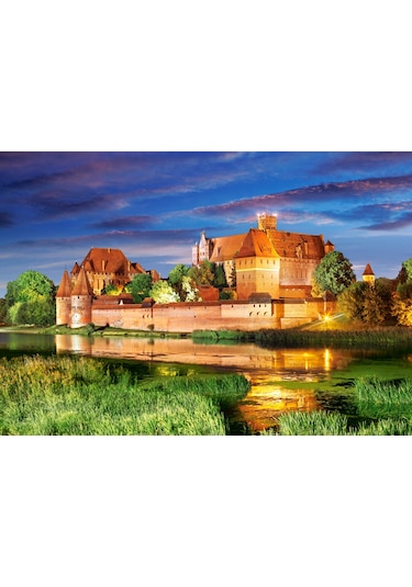 Castorland 1000 Parça Puzzle Malbork Castle. Polland