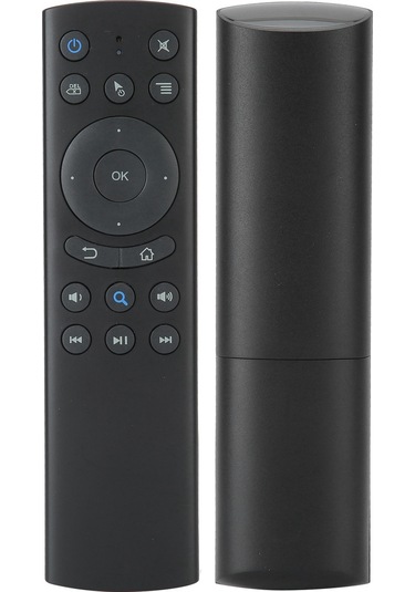 Konesam G20bts Bluetooth 5.0 Kumanda Fare, 6-eksenli Jiroskop, Android Tv Kutusu Ve Akıllı Tv İçin, 18 Tuş, 10m Mesafe, Plug And Play Pil Yok