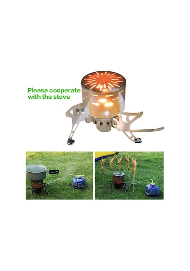 Springsun "uzun Ömürlü Paslanmaz Çelik Kızılötesi Isıtıcı Kapak - Isıtma, Su Kaynatma Ve Barbekü İçin" Çok Renkli