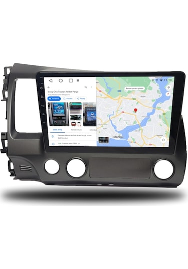 Oskodi Honda Civic Fd6 Android Carplay Multimedya 2007-2011 2gb Ram + 32gb Hafıza
