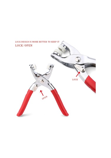 Ranyeek 9.5mm 10 Renk 200 Adet Sert Tıkanaklı El Basma Aracı Ve Saklama Kutusu Seti Çok Renkli