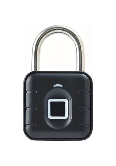 Meridiangoods Akıllı Parmak İzi Kilit Metal Gövde Ip67 Su Geçirmez Pilsiz Bagaj Kiliti