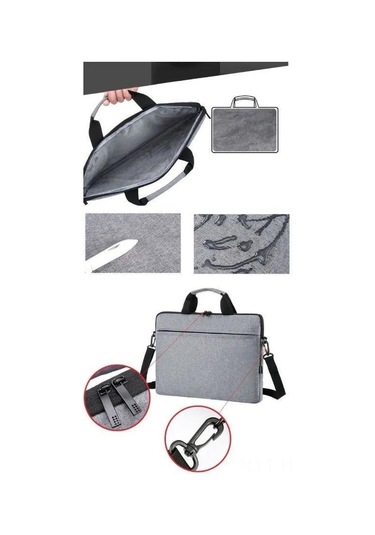 Suofeng 15.6 İnç Kapasiteli Su Geçirmez Nylon Dizüstü Bilgisayar Çantası - Çift Askılı, Çok Amaçlı, Seyahat Ve Ofis İçin