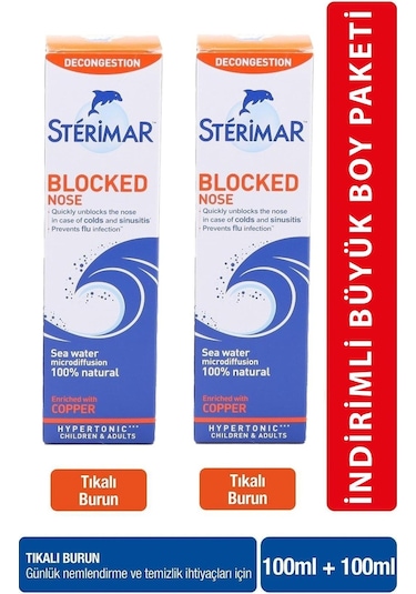 Sterimar Hipertonik 100 ML X 2 Adet