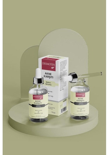 Dermoten Çay Ağacı Yağı & Niacinamide Akne Karşıtı Bakım Serumu 30 ML