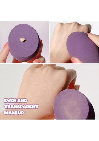 Mufunye Makyaj Yumurta Tozu Puf, Islak Ve Kuru, 4 Parça 07 芝芝满满