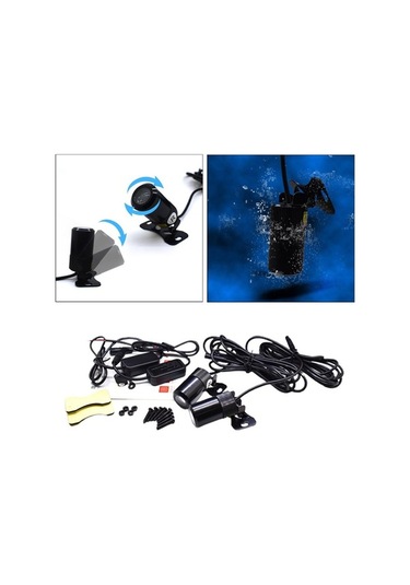 Yingfu Sunttek Araba Motosiklet Melek Kanadı Led Lamba Işıkları Yol Tamir Kırmızı Set Kırmızı